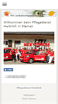 Mobile Screenshot of herbrich-pflegedienst.de